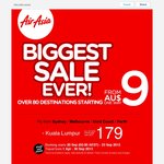 Air Asia- Biggest Sale Ever!