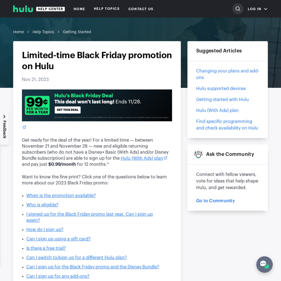 Hulu us streaming service ad supported plan us 0 99 month a 1 52