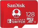 SanDisk Nintendo-Licensed 128GB MicroSD Card $20.26 + Delivery ($0 with Prime/ $59 Spend) @ Amazon UK via AU