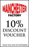 10% off All Manchester at Manchester Factory (Sydney only)