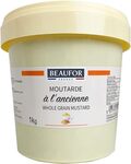 Beaufor Wholegrain Mustard 1 kg $1.85 ($0.185/100g, RRP $8.10) + Delivery ($0 with Prime/ $59 Spend) @ Amazon AU
