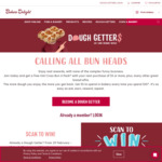 Sign up to Dough Getters & Get Free 6-Pack Hot Cross Bun with Next Purchase of $5+ (within 14 Days of Joining) @ Bakers Delight