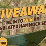 Win an Alton Goods Insulated Hammock Set + Stuff Sack Worth over $700 from Toatl