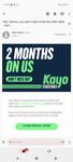2 Months Free Kayo Basic Plan for Returning Customers @ Kayo