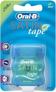 [Prime] Oral-B Dental Floss: Essential Floss 2x50m $3.29 ($2.96 S&S), Satin Tape 25m $1.89 ($1.70 S&S) Delivered @ Amazon AU