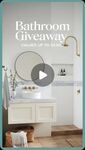 Win a $2,500 Gift Card Towards Your Bathroom Renovation + $1,000 Design Consult from Temple and Webster