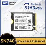 WD SN740 PCIe Gen4 NVMe M.2 2230 SSD: 2TB US$115.72 (~A$179), 1TB US$84.13 (~A$130) Delivered @ Storage Choice AliExpress