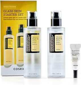 COSRX 2 x Snail Mucin 96% Power Essence 100ml + Retinol 0.1 3ml Box Set $25 + Delivery ($0 with Prime/$59 Spend) @ COSRX Amazon