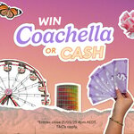 Win $4,000 Cash and $1,000 Voucher or a Trip for 2 to Coachella Worth over $12,000 from Oz Hair & Beauty