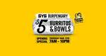 [QLD] $5 Burritos & Bowls @ Guzman y Gomez (Burpengary)