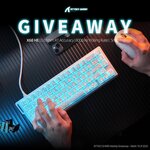 Win an ATTACK SHARK X68HE KEYBOARD from Attack Shark