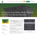 Win a Western Metalworx BBQ & Fire Pit Combo from Australian Made + Western Metalworx