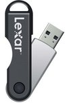  Lexar 16GB Jump Drive Twist Turn USB 2.0 Silver, NOW $8 at DSE Clearence