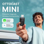 Ottocast Mini 2 in 1 Wired to Wireless Carplay Android Auto Adapter US$25.80 (~A$40) Delivered @ OTTOCAST Official AliExpress