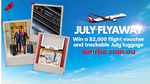 Win 1 of 5 $2,000 Qantas Flight Voucher and July Luggage Prize Packs from Seven Network
