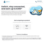 Switch & Stay 45 Days for Bonus Prepaid Mastercard: Electricity $125, Gas $100, Internet $75 @ Econnex (Excl NT, Ergon Q)