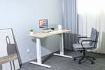 Aturo Commercial 3 Height Adjustable Desk White $549 + Delivery @ Furniture Castle