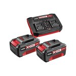Ozito PXC 18V 2x 4.0Ah Batteries and Multi Charger Pack $79 + Delivery ($0 C&C/ in-Store/ OnePass) @ Bunnings