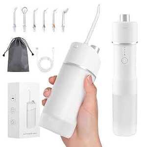 Hiwoor Mini Water Flosser $9.99 (2 for $18.99) + Delivery ($0 with Prime/$59 Spend) @ Hiwoor via Amazon AU