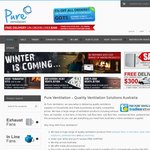 5% OFF ALL ORDERS at Pureventilation.com.au (Exhaust Fans, Heat Transfer, Sub Floor & More!)