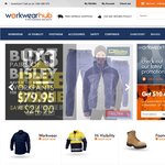 $10 WorkWearHub Voucher - Sign up Now to Newsletter - $15 Min Spend