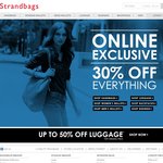30% off EVERYTHING, Online @ Strandbags! Strandbags.com.au