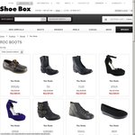 Roc Boots Leather Ankle Boots Only $79.95 and Leather Wedge Heels Only $39.95 at Shoebox.com.au