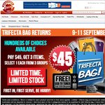 Trifecta Bag - 3 Items for $45 + Del, Shopping Express