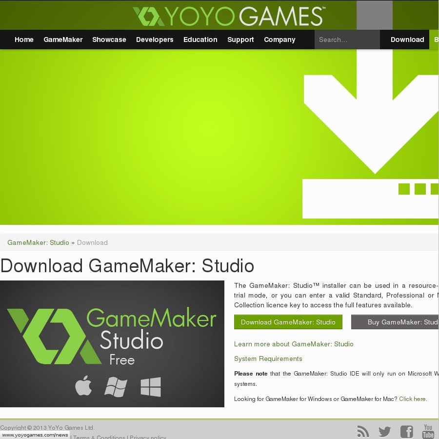 GameMaker Studio Standard Edition Is Currently FREE (Save $50) - OzBargain