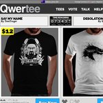 Breaking Bad T-Shirt "Say My Name" - $15 US Delivered - from Qwertee.com - Expires at 9am