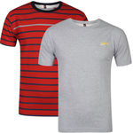 SLAZENGER MEN'S 2 PACK T-SHIRTS - GREY/RED/NAVY @TheHut £5.00+£1.99 Shipping (not XL for Red)