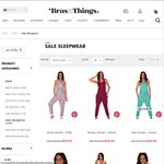 Bras N Things Frenzy:Sleepwear from $10 (Prices as Marked)+Free Shipping over $50 Code: FRENZY50