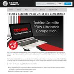 Win a Toshiba Satellite P30W Ultrabook from Cyber Shack