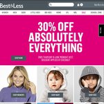 Best & Less - 30% Everything In-store and Online