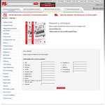 Free Components Catalogue @ RS Components 