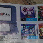 New Nintendo 3Ds XL Tetris Bundle $248. Majora's Mask, Smash Bros, Pokemon $49EA @ Big W
