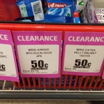 Wrigley's Assorted Gum Packs $0.50 (Save up to $3.75) @ IGA Mount Tamborine QLD