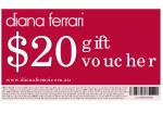 $20 Diana Ferrari Gift Voucher (7-20 December)