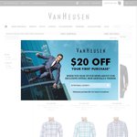 2 For $60 New Van Heusen Casual Shirts - Coupon Code - CASUAL60 - www.vanheusen.com.au
