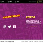 Win 1 of 3 $20,000 Holiday Packages or 1 of 56 Daily Prizes @ Rockstar (Purchase Required)