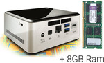 Intel NUC N2820 + 8GB RAM $228 & Intel NUC i3-5010 + 8GB RAM $448 Delivered @ Shopping Express