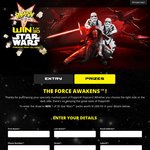 Win 1 of 30x $1000 Popcultcha.com.au Vouchers, or 1 of 50x Star Wars DVDs - Buy Poppin Popcorn