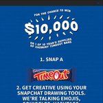 Win $10,000 with Timeout Snapchat Comp (Cadbury)