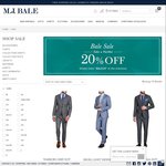 MJ Bale - A Further 20% Off On Sale Items