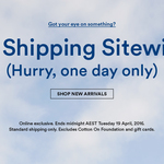 CottonOn - $2 Shipping Site Wide - One Day Only