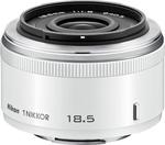 Nikon 1 NIKKOR 18.5mm F1.8 Portrait Lens - White (Ex-Display) - $99 Posted (RRP $249) @ JB Hi-Fi