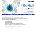 $30 Cashback on Samsung 950 Pro SSD Drives @ Participating Stores - EG 256GB $205 after C/B @ MSY