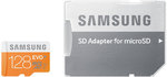 Samsung EVO 128GB MicroSDXC Card+Adapter UHS-I $58 Delivered @ Shopping Express