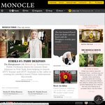 Monocle Magazine Annual Subscription $183