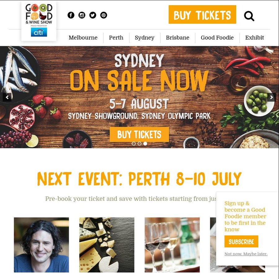 30 off Good Food and Wine Perth OzBargain